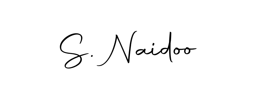 How to make S. Naidoo signature? Autography-DOLnW is a professional autograph style. Create handwritten signature for S. Naidoo name. S. Naidoo signature style 10 images and pictures png