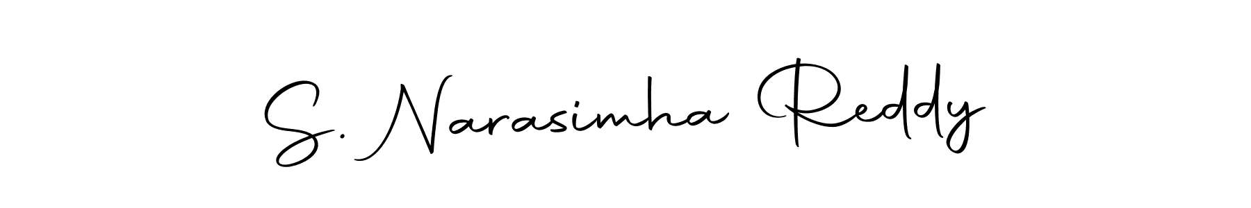 You should practise on your own different ways (Autography-DOLnW) to write your name (S. Narasimha Reddy) in signature. don't let someone else do it for you. S. Narasimha Reddy signature style 10 images and pictures png