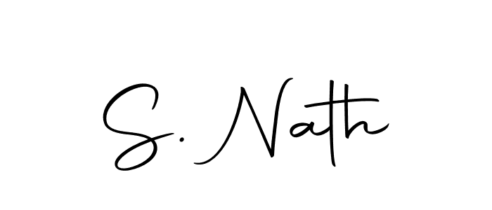 Also we have S. Nath name is the best signature style. Create professional handwritten signature collection using Autography-DOLnW autograph style. S. Nath signature style 10 images and pictures png