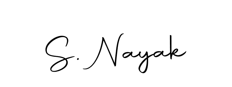 The best way (Autography-DOLnW) to make a short signature is to pick only two or three words in your name. The name S. Nayak include a total of six letters. For converting this name. S. Nayak signature style 10 images and pictures png