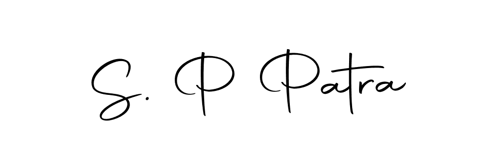 How to make S. P Patra name signature. Use Autography-DOLnW style for creating short signs online. This is the latest handwritten sign. S. P Patra signature style 10 images and pictures png