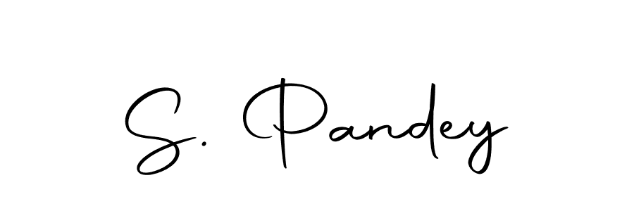 The best way (Autography-DOLnW) to make a short signature is to pick only two or three words in your name. The name S. Pandey include a total of six letters. For converting this name. S. Pandey signature style 10 images and pictures png