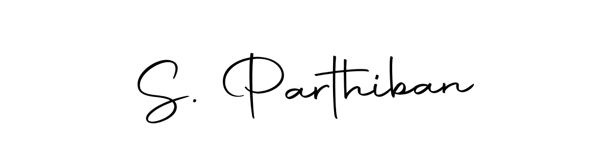 The best way (Autography-DOLnW) to make a short signature is to pick only two or three words in your name. The name S. Parthiban include a total of six letters. For converting this name. S. Parthiban signature style 10 images and pictures png