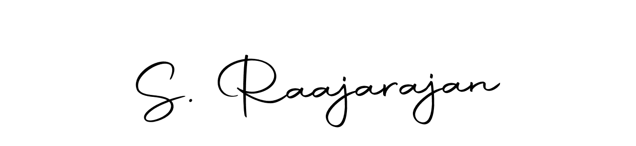 Make a short S. Raajarajan signature style. Manage your documents anywhere anytime using Autography-DOLnW. Create and add eSignatures, submit forms, share and send files easily. S. Raajarajan signature style 10 images and pictures png