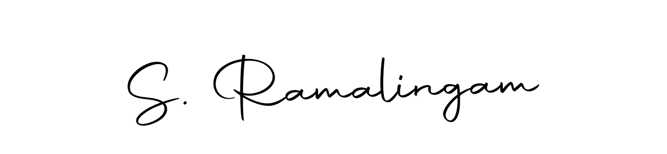 Make a beautiful signature design for name S. Ramalingam. With this signature (Autography-DOLnW) style, you can create a handwritten signature for free. S. Ramalingam signature style 10 images and pictures png