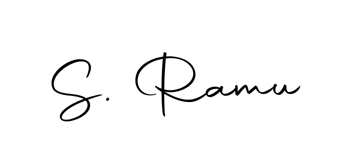 Use a signature maker to create a handwritten signature online. With this signature software, you can design (Autography-DOLnW) your own signature for name S. Ramu. S. Ramu signature style 10 images and pictures png