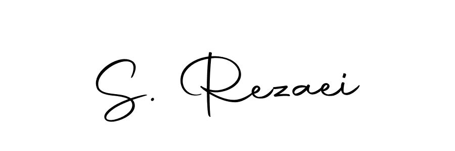 Similarly Autography-DOLnW is the best handwritten signature design. Signature creator online .You can use it as an online autograph creator for name S. Rezaei. S. Rezaei signature style 10 images and pictures png