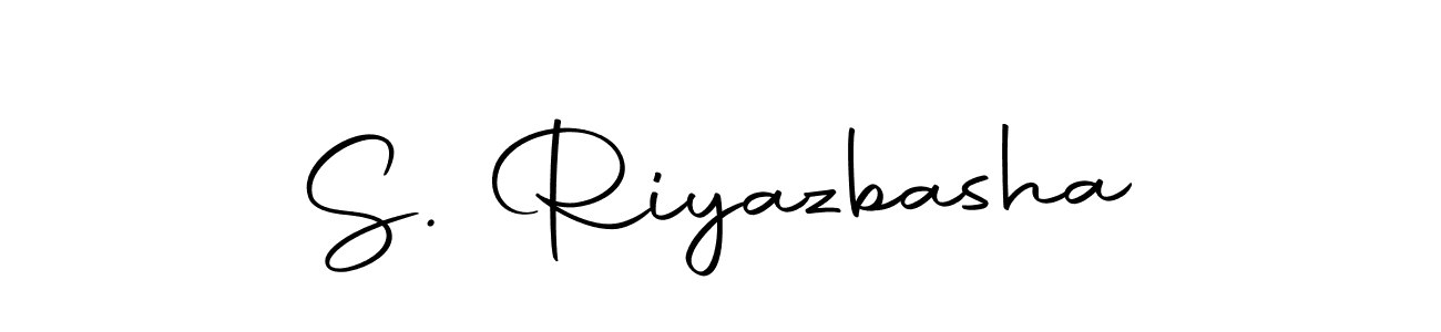 This is the best signature style for the S. Riyazbasha name. Also you like these signature font (Autography-DOLnW). Mix name signature. S. Riyazbasha signature style 10 images and pictures png