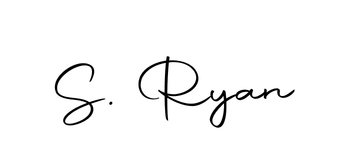 This is the best signature style for the S. Ryan name. Also you like these signature font (Autography-DOLnW). Mix name signature. S. Ryan signature style 10 images and pictures png