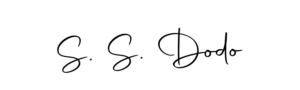 Check out images of Autograph of S. S. Dodo name. Actor S. S. Dodo Signature Style. Autography-DOLnW is a professional sign style online. S. S. Dodo signature style 10 images and pictures png