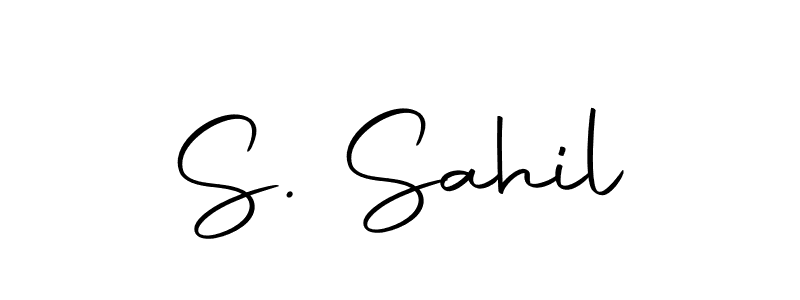 Similarly Autography-DOLnW is the best handwritten signature design. Signature creator online .You can use it as an online autograph creator for name S. Sahil. S. Sahil signature style 10 images and pictures png