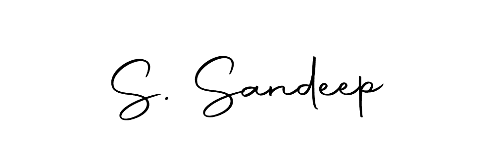 Autography-DOLnW is a professional signature style that is perfect for those who want to add a touch of class to their signature. It is also a great choice for those who want to make their signature more unique. Get S. Sandeep name to fancy signature for free. S. Sandeep signature style 10 images and pictures png