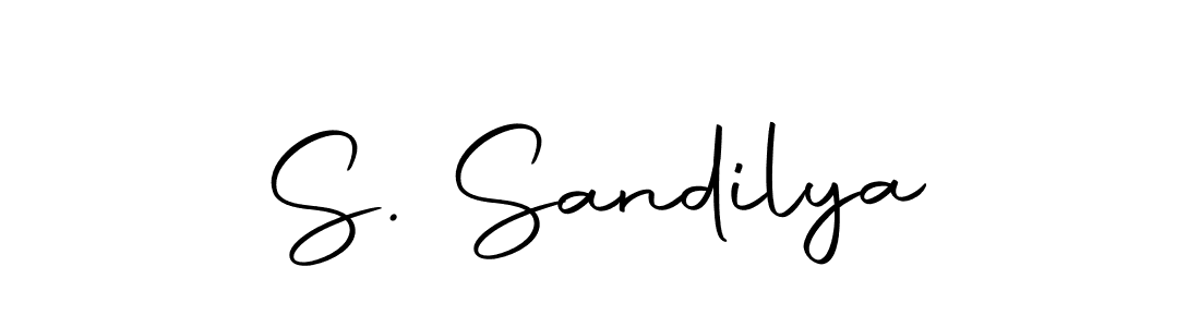 Also You can easily find your signature by using the search form. We will create S. Sandilya name handwritten signature images for you free of cost using Autography-DOLnW sign style. S. Sandilya signature style 10 images and pictures png