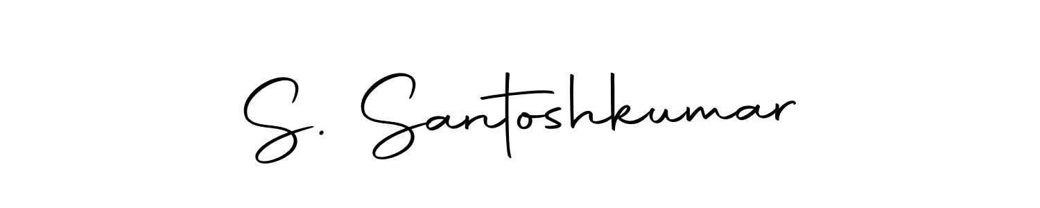 Here are the top 10 professional signature styles for the name S. Santoshkumar. These are the best autograph styles you can use for your name. S. Santoshkumar signature style 10 images and pictures png