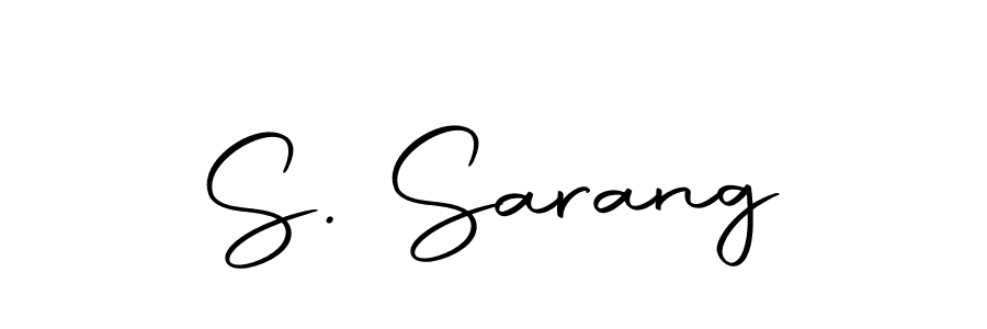 Once you've used our free online signature maker to create your best signature Autography-DOLnW style, it's time to enjoy all of the benefits that S. Sarang name signing documents. S. Sarang signature style 10 images and pictures png