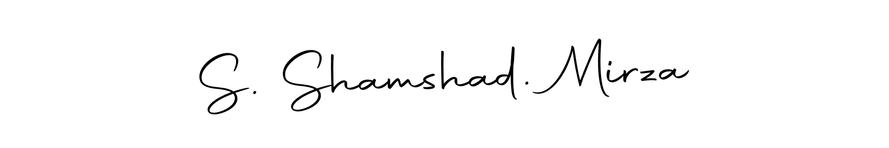 Here are the top 10 professional signature styles for the name S. Shamshad. Mirza. These are the best autograph styles you can use for your name. S. Shamshad. Mirza signature style 10 images and pictures png