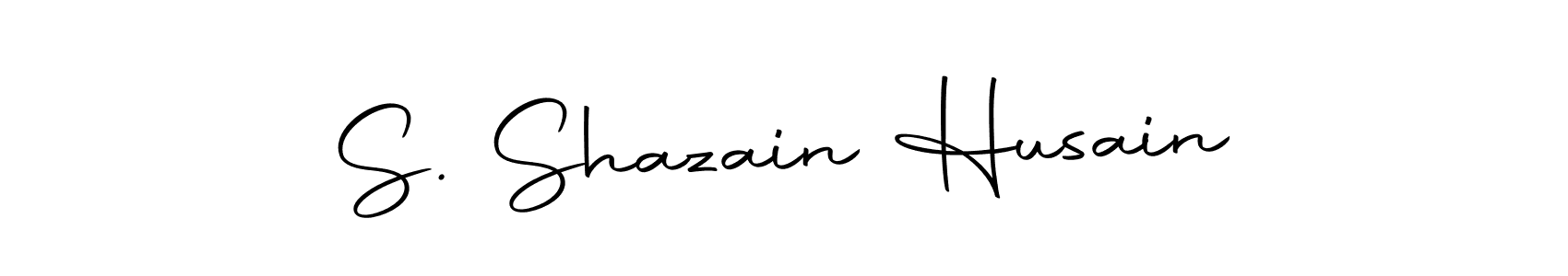 Also You can easily find your signature by using the search form. We will create S. Shazain Husain name handwritten signature images for you free of cost using Autography-DOLnW sign style. S. Shazain Husain signature style 10 images and pictures png