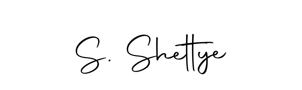 The best way (Autography-DOLnW) to make a short signature is to pick only two or three words in your name. The name S. Shettye include a total of six letters. For converting this name. S. Shettye signature style 10 images and pictures png