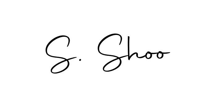 if you are searching for the best signature style for your name S. Shoo. so please give up your signature search. here we have designed multiple signature styles  using Autography-DOLnW. S. Shoo signature style 10 images and pictures png