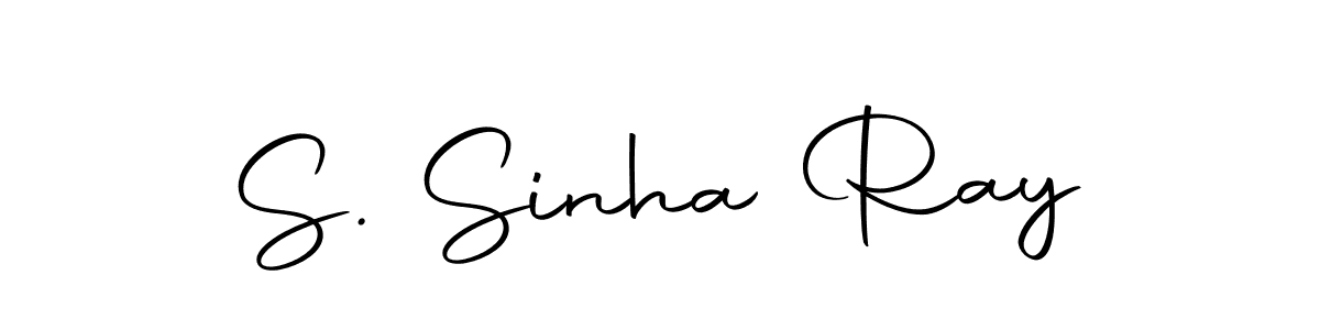 Autography-DOLnW is a professional signature style that is perfect for those who want to add a touch of class to their signature. It is also a great choice for those who want to make their signature more unique. Get S. Sinha Ray name to fancy signature for free. S. Sinha Ray signature style 10 images and pictures png