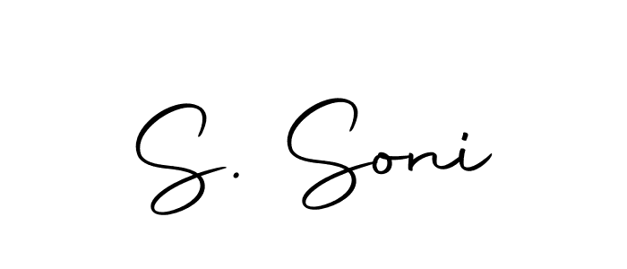 This is the best signature style for the S. Soni name. Also you like these signature font (Autography-DOLnW). Mix name signature. S. Soni signature style 10 images and pictures png