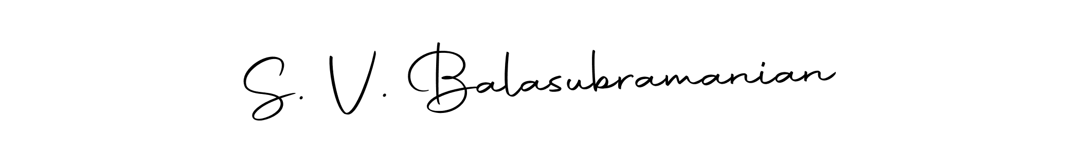 Make a beautiful signature design for name S. V. Balasubramanian. Use this online signature maker to create a handwritten signature for free. S. V. Balasubramanian signature style 10 images and pictures png