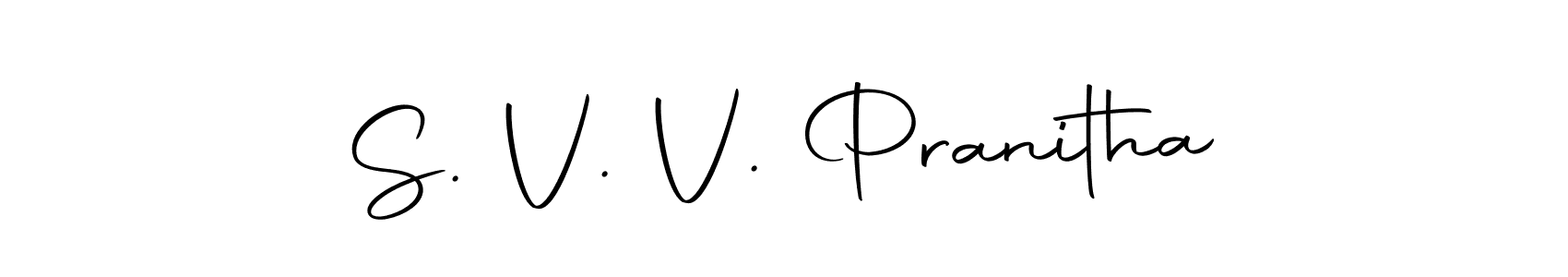Best and Professional Signature Style for S. V. V. Pranitha. Autography-DOLnW Best Signature Style Collection. S. V. V. Pranitha signature style 10 images and pictures png
