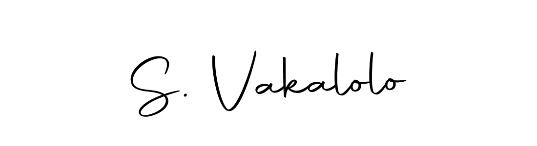 Make a beautiful signature design for name S. Vakalolo. With this signature (Autography-DOLnW) style, you can create a handwritten signature for free. S. Vakalolo signature style 10 images and pictures png