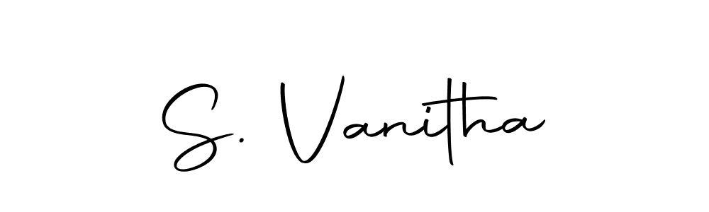 You can use this online signature creator to create a handwritten signature for the name S. Vanitha. This is the best online autograph maker. S. Vanitha signature style 10 images and pictures png