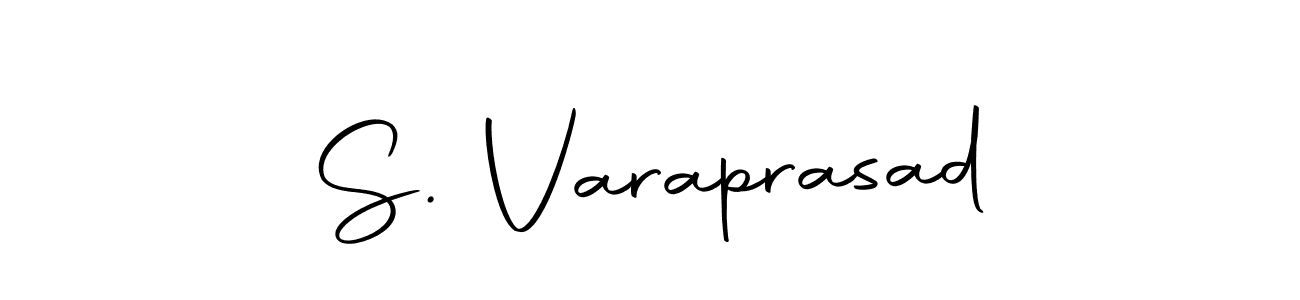 This is the best signature style for the S. Varaprasad name. Also you like these signature font (Autography-DOLnW). Mix name signature. S. Varaprasad signature style 10 images and pictures png