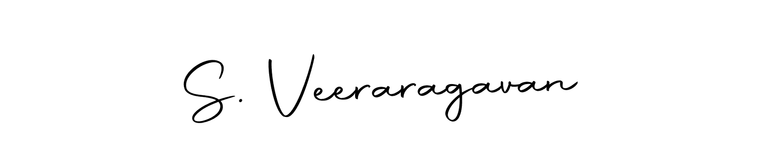 You should practise on your own different ways (Autography-DOLnW) to write your name (S. Veeraragavan) in signature. don't let someone else do it for you. S. Veeraragavan signature style 10 images and pictures png