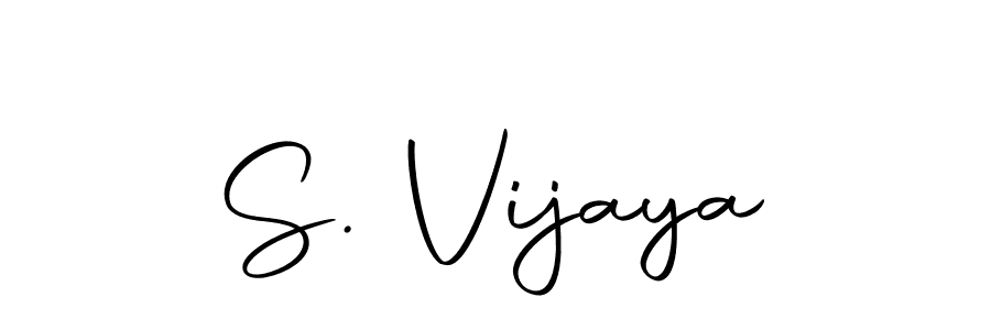 Use a signature maker to create a handwritten signature online. With this signature software, you can design (Autography-DOLnW) your own signature for name S. Vijaya. S. Vijaya signature style 10 images and pictures png