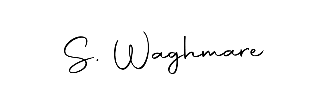 Make a beautiful signature design for name S. Waghmare. With this signature (Autography-DOLnW) style, you can create a handwritten signature for free. S. Waghmare signature style 10 images and pictures png