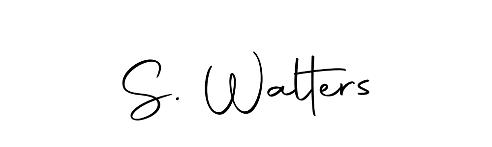 Use a signature maker to create a handwritten signature online. With this signature software, you can design (Autography-DOLnW) your own signature for name S. Walters. S. Walters signature style 10 images and pictures png