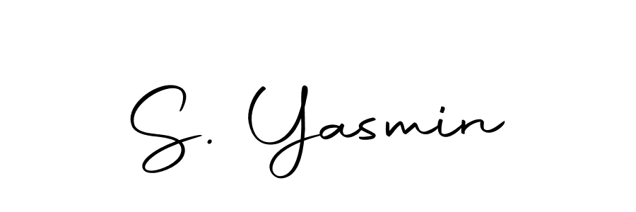 It looks lik you need a new signature style for name S. Yasmin. Design unique handwritten (Autography-DOLnW) signature with our free signature maker in just a few clicks. S. Yasmin signature style 10 images and pictures png