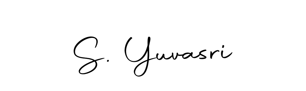 How to make S. Yuvasri signature? Autography-DOLnW is a professional autograph style. Create handwritten signature for S. Yuvasri name. S. Yuvasri signature style 10 images and pictures png