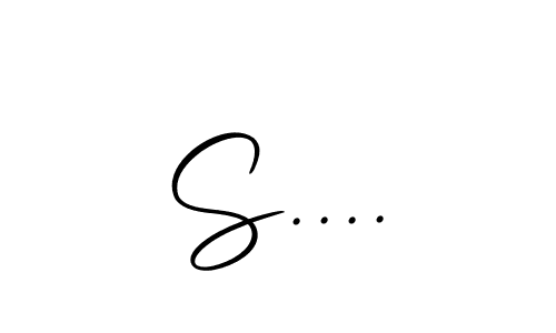 Create a beautiful signature design for name S..... With this signature (Autography-DOLnW) fonts, you can make a handwritten signature for free. S.... signature style 10 images and pictures png
