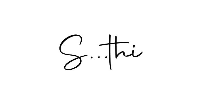 Create a beautiful signature design for name S...thi. With this signature (Autography-DOLnW) fonts, you can make a handwritten signature for free. S...thi signature style 10 images and pictures png