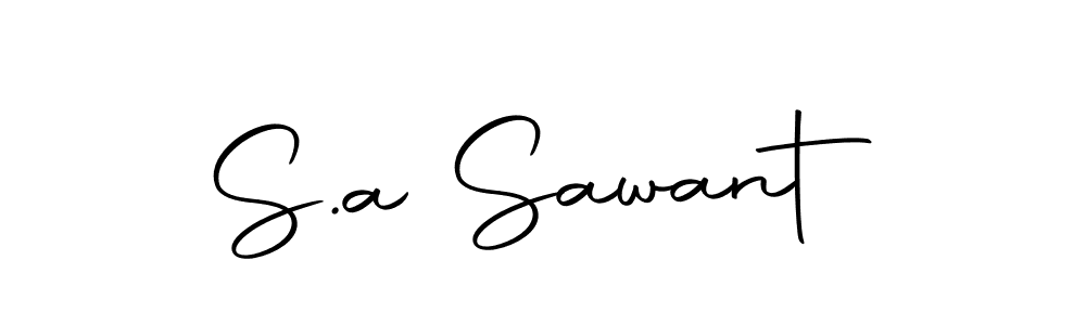 Autography-DOLnW is a professional signature style that is perfect for those who want to add a touch of class to their signature. It is also a great choice for those who want to make their signature more unique. Get S.a Sawant name to fancy signature for free. S.a Sawant signature style 10 images and pictures png