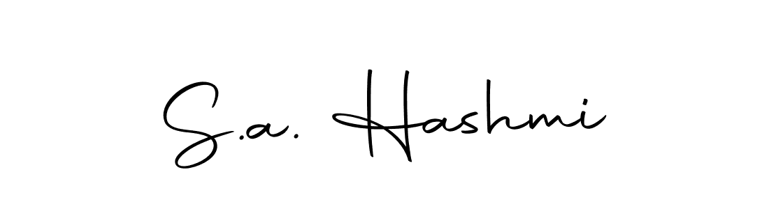 S.a. Hashmi stylish signature style. Best Handwritten Sign (Autography-DOLnW) for my name. Handwritten Signature Collection Ideas for my name S.a. Hashmi. S.a. Hashmi signature style 10 images and pictures png