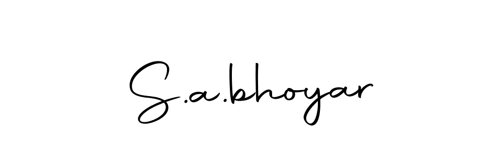 Once you've used our free online signature maker to create your best signature Autography-DOLnW style, it's time to enjoy all of the benefits that S.a.bhoyar name signing documents. S.a.bhoyar signature style 10 images and pictures png