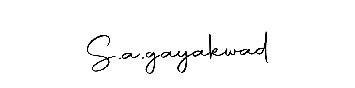 Also we have S.a.gayakwad name is the best signature style. Create professional handwritten signature collection using Autography-DOLnW autograph style. S.a.gayakwad signature style 10 images and pictures png