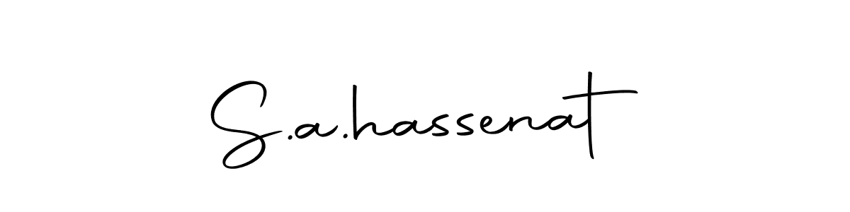 How to make S.a.hassenat name signature. Use Autography-DOLnW style for creating short signs online. This is the latest handwritten sign. S.a.hassenat signature style 10 images and pictures png