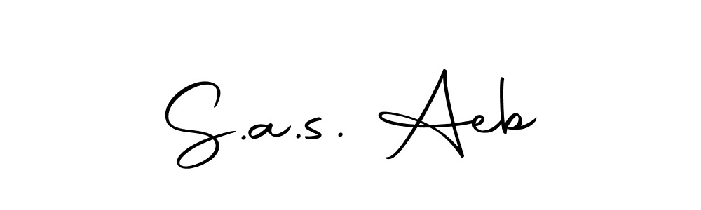 You can use this online signature creator to create a handwritten signature for the name S.a.s. Aeb. This is the best online autograph maker. S.a.s. Aeb signature style 10 images and pictures png