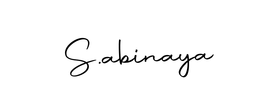 if you are searching for the best signature style for your name S.abinaya. so please give up your signature search. here we have designed multiple signature styles  using Autography-DOLnW. S.abinaya signature style 10 images and pictures png