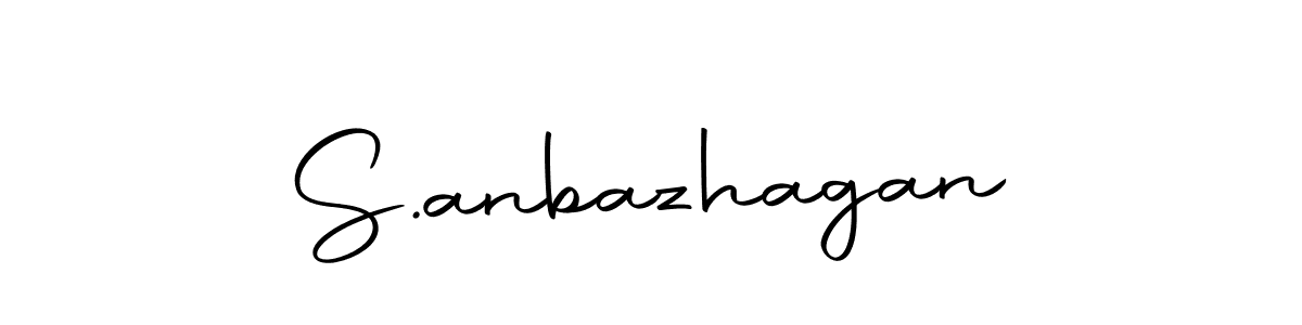 Make a beautiful signature design for name S.anbazhagan. With this signature (Autography-DOLnW) style, you can create a handwritten signature for free. S.anbazhagan signature style 10 images and pictures png