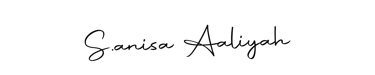 Once you've used our free online signature maker to create your best signature Autography-DOLnW style, it's time to enjoy all of the benefits that S.anisa Aaliyah name signing documents. S.anisa Aaliyah signature style 10 images and pictures png