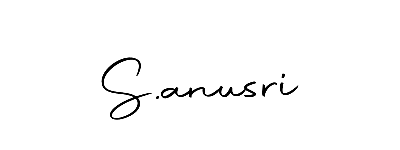 Autography-DOLnW is a professional signature style that is perfect for those who want to add a touch of class to their signature. It is also a great choice for those who want to make their signature more unique. Get S.anusri name to fancy signature for free. S.anusri signature style 10 images and pictures png