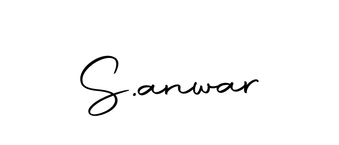 This is the best signature style for the S.anwar name. Also you like these signature font (Autography-DOLnW). Mix name signature. S.anwar signature style 10 images and pictures png