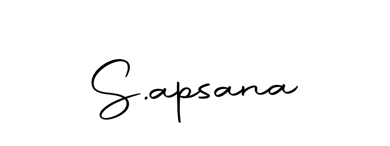 Similarly Autography-DOLnW is the best handwritten signature design. Signature creator online .You can use it as an online autograph creator for name S.apsana. S.apsana signature style 10 images and pictures png